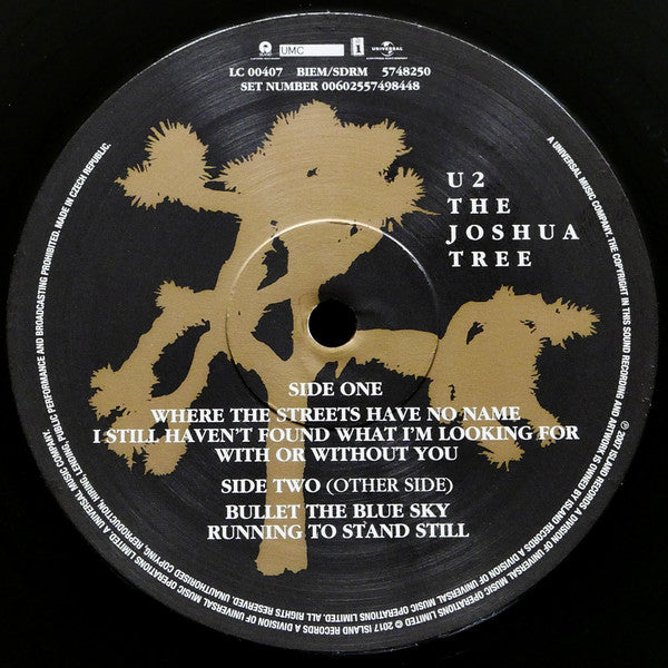 U2 - The Joshua Tree (2x VINYL) *MINOR SEAM SPLITS* | Mint (M) Mint (M)-Classic Vinyl Record