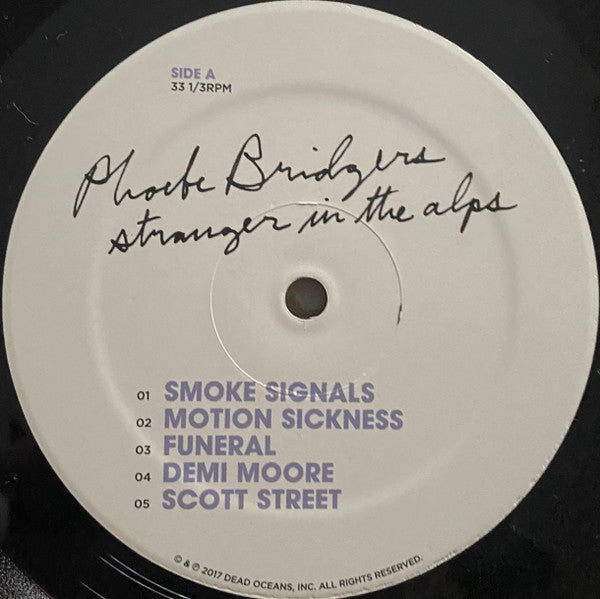 Phoebe Bridgers - Stranger In The Alps | Mint (M) Mint (M)-Classic Vinyl Record