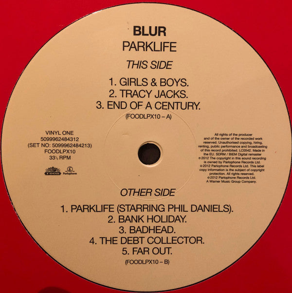 Blur - Parklife | Mint (M) Mint (M)-Classic Vinyl Record