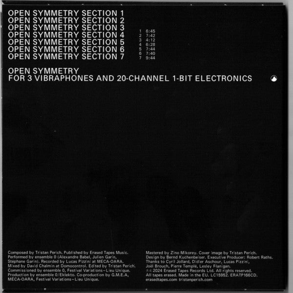 Open Symmetry | Mint (M) Mint (M)-Classic Vinyl Record