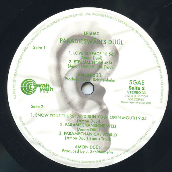 Paradieswärts Düül | Mint (M) Mint (M)-Classic Vinyl Record
