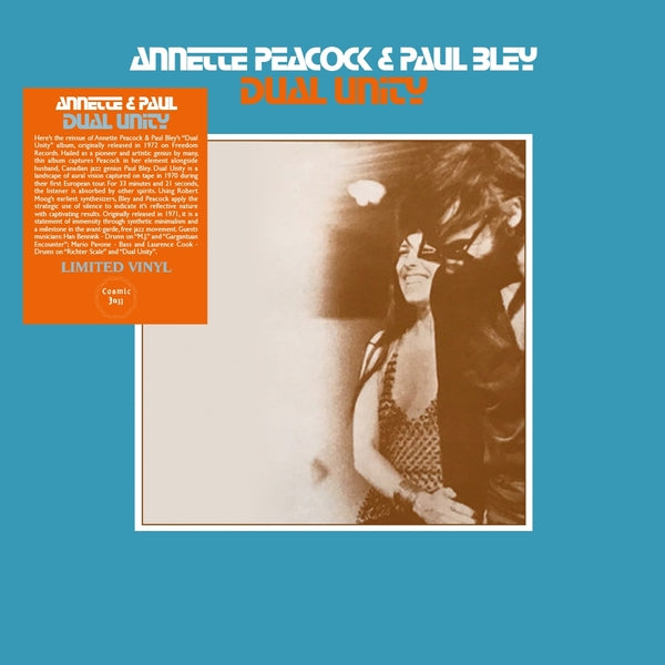 Annette Peacock & Paul Bley - Dual Unity (VINYL LP Cosmic Jazz COSMJA002) | NEW-Classic Vinyl Record