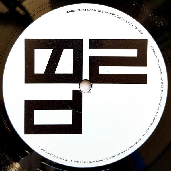Autechre - NTS Session 2 | Mint (M) Mint (M)-Classic Vinyl Record