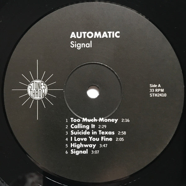 Signal | Mint (M) Mint (M)-Classic Vinyl Record
