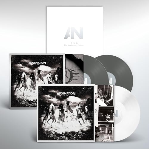 Awolnation - Run (10th Anniversary Deluxe Grey & White VINYL 3xLP BOX SET Red Bull RBR1348VL) | NEW-Classic Vinyl Record