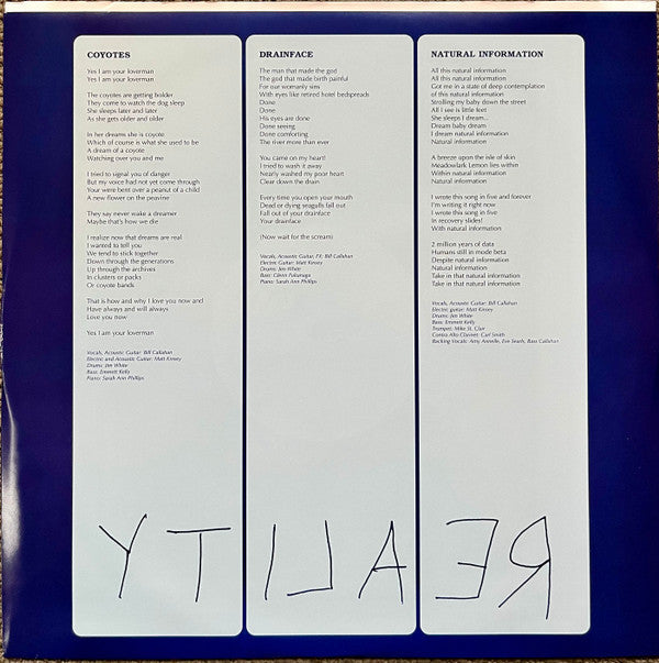 Bill Callahan - Reality | Mint (M) Mint (M)-Classic Vinyl Record