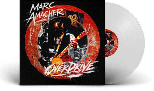 Marc Amacher - (PRESALE 8/7/26) Overdrive (LMTD WHITE VINYL LP HOBOVILLE 2026) | NEW Mint (M) Mint (M)-Classic Vinyl Record