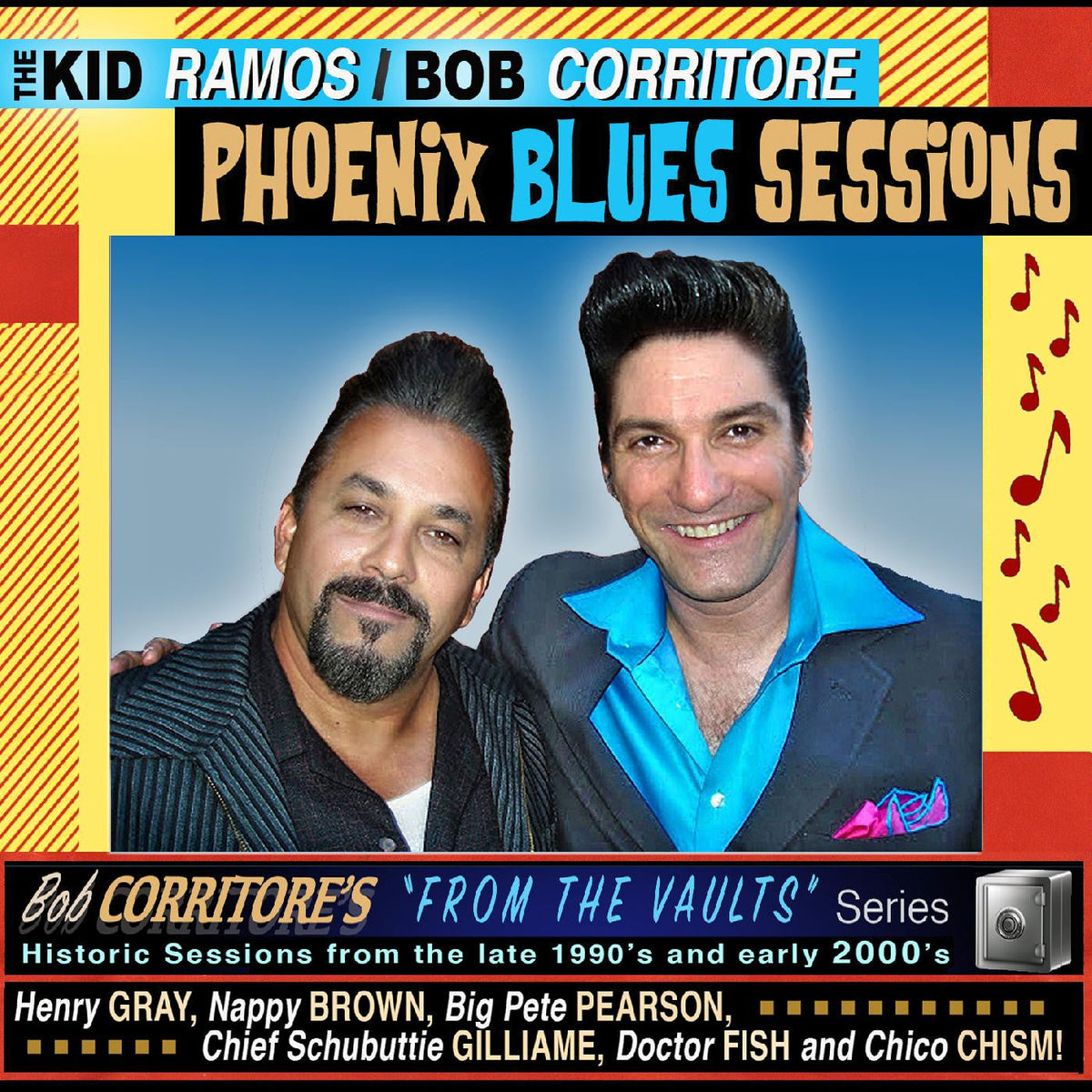 Ramos, Kid & Corritore, Bob - From the Vaults: Phoenix Blues Sessions (CD) |-Classic Vinyl Record