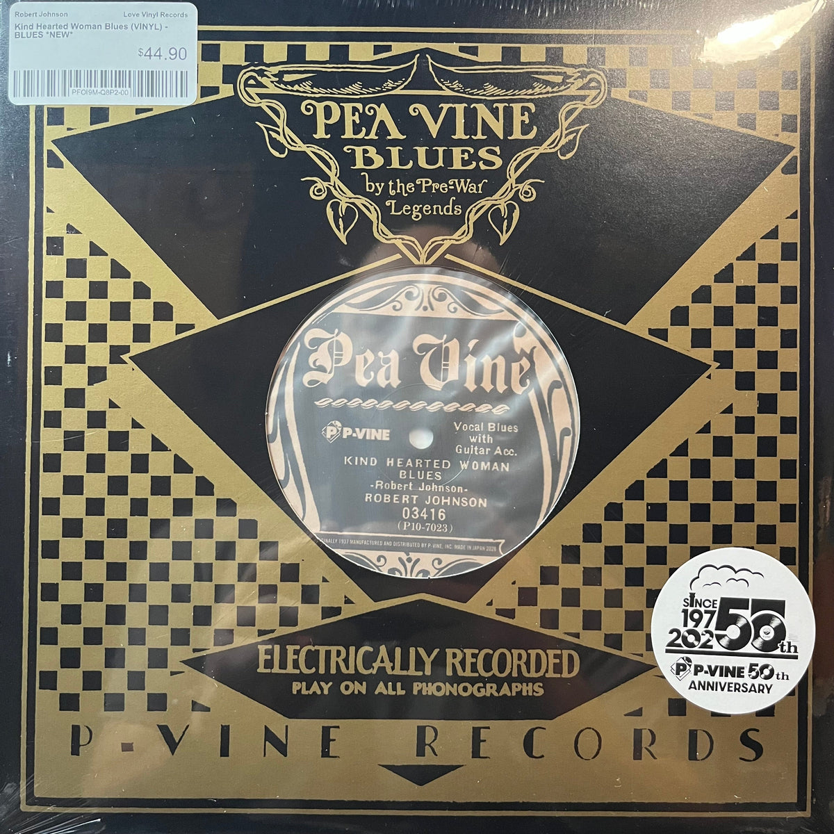 Robert Johnson - Kind Hearted Woman Blues (VINYL) | Mint (M) Mint (M)-Classic Vinyl Record