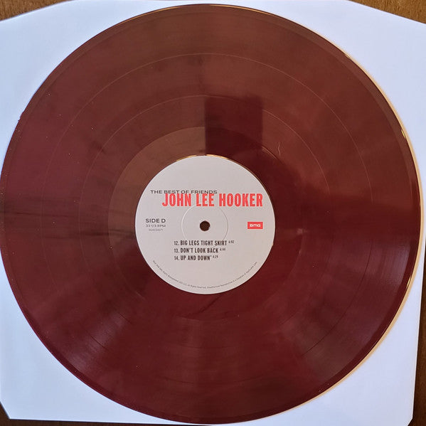 John Lee Hooker - The Best Of Friends (2xMARBLE VINYL / VMP) | Mint (M) Mint (M)-Classic Vinyl Record