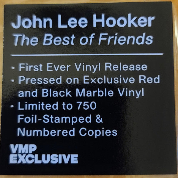 John Lee Hooker - The Best Of Friends (2xMARBLE VINYL / VMP) | Mint (M) Mint (M)-Classic Vinyl Record