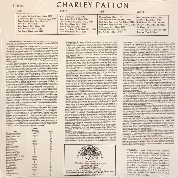 Founder Of The Delta Blues | Mint (M) Mint (M)-Classic Vinyl Record