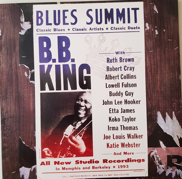 B.B. King - Blues Summit (VINYL REISSUE) | Mint (M) Mint (M)-Classic Vinyl Record