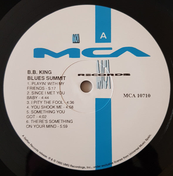 B.B. King - Blues Summit (VINYL REISSUE) | Mint (M) Mint (M)-Classic Vinyl Record
