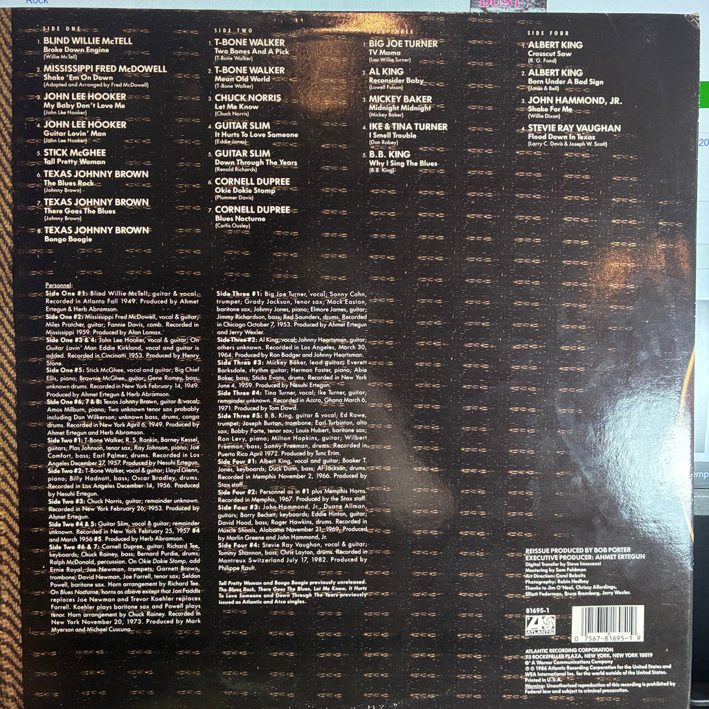 Various - Atlantic Blues: Guitar (2x VINYL) | Near Mint (NM or M-) Excellent (EX)-Classic Vinyl Record