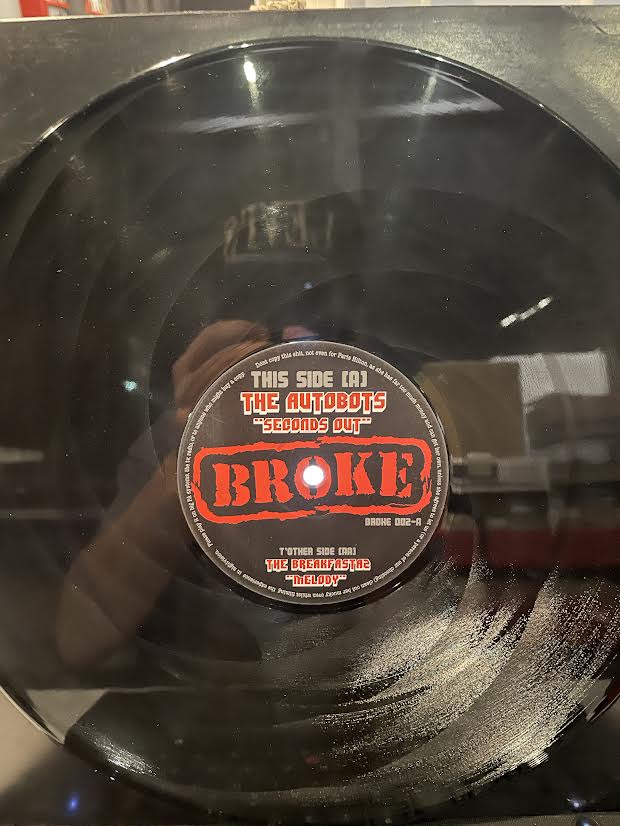 Autobots - Seconds Out / Melody (12" VINYL) | Excellent (EX) Generic-Classic Vinyl Record