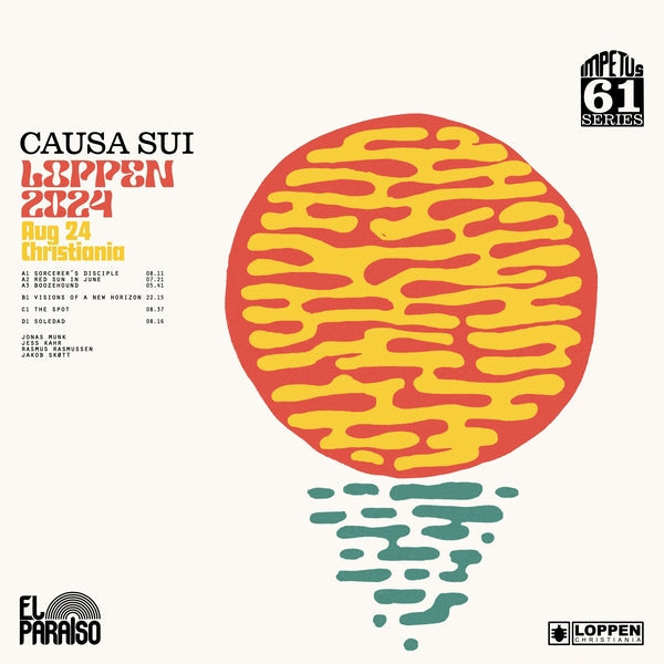 Causa Sui - Loppen 2024 (CD EL PARAISO 2025) | Mint (M) Mint (M)-Classic Vinyl Record