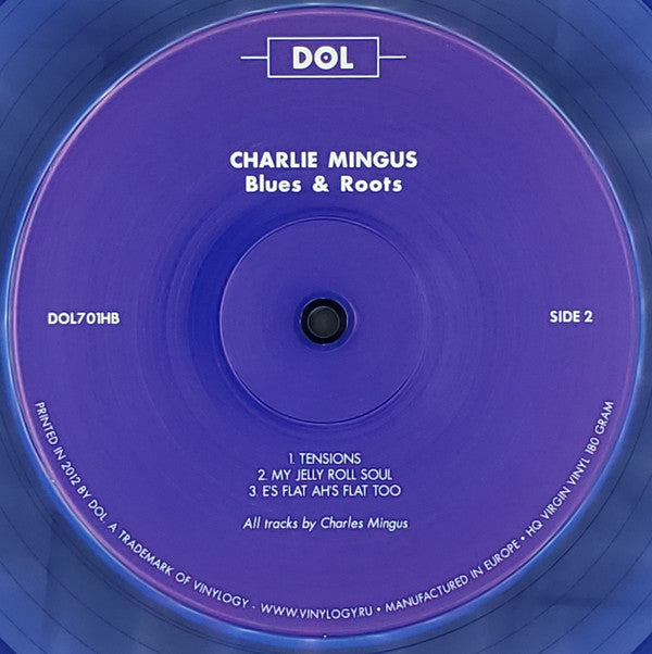 Charles Mingus Blues & Roots DOL LP, Album, RE, Blu Mint (M) Mint (M)-Classic Vinyl Record