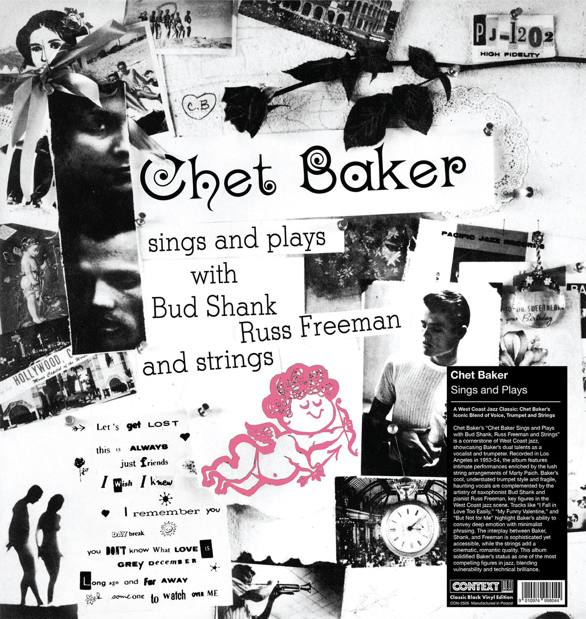 Chet Baker - Sings And Plays (VINYL) | Mint (M) Mint (M)-Classic Vinyl Record