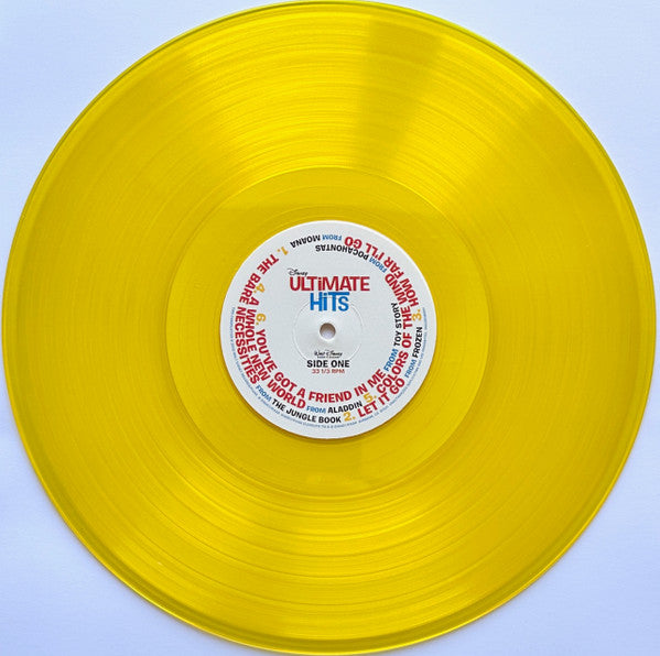 Disney Ultimate Hits (YELLOW VINYL) |-Classic Vinyl Record