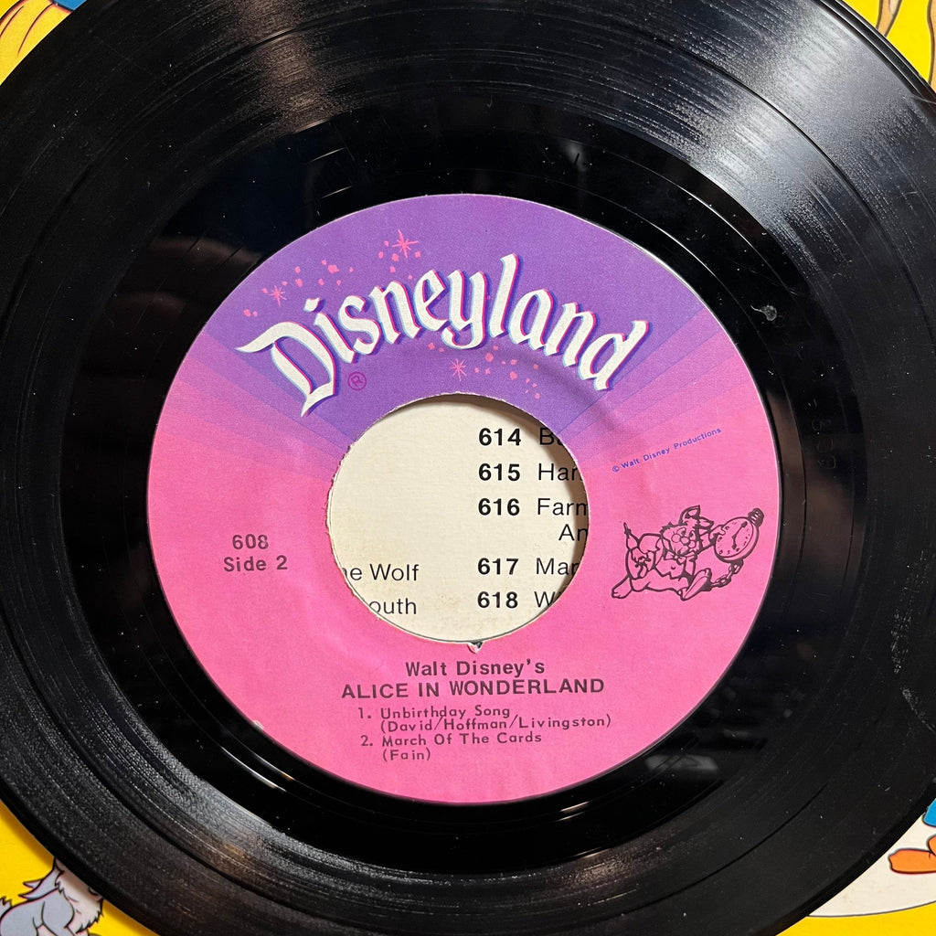 Unknown Artist - Alice In Wonderland (7" VINYL 45) | Very Good Plus (VG+) Excellent (EX)-Classic Vinyl Record