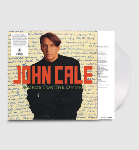 John Cale - Words For The Dying (CLEAR VINYL) | Mint (M) Mint (M)-Classic Vinyl Record