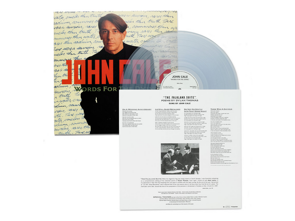 John Cale - Words For The Dying (CLEAR VINYL) | Mint (M) Mint (M)-Classic Vinyl Record