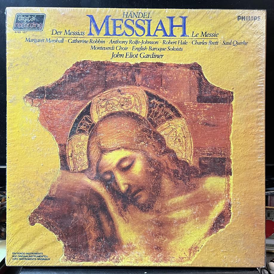 The Monteverdi Choir - Messiah (VINYL BOX) | Mint (M) Excellent (EX)-Classic Vinyl Record