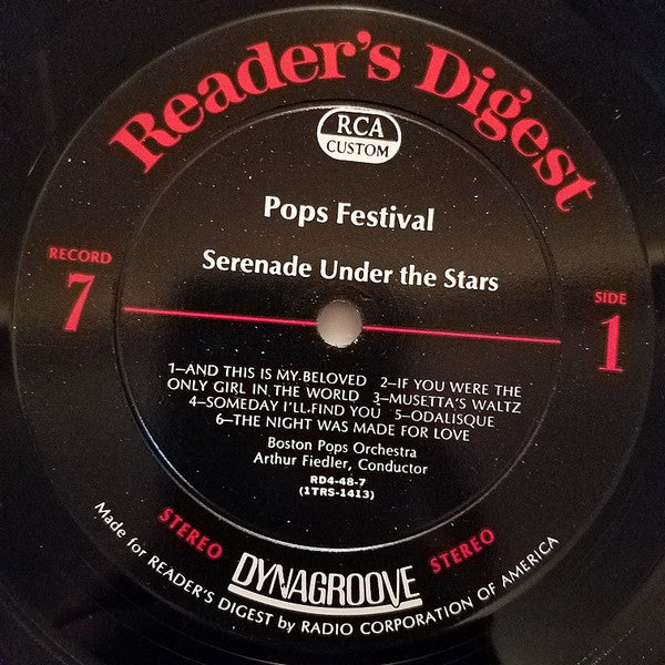 Arthur Fiedler - Pops Festival | Excellent (EX) Excellent (EX)-Classic Vinyl Record