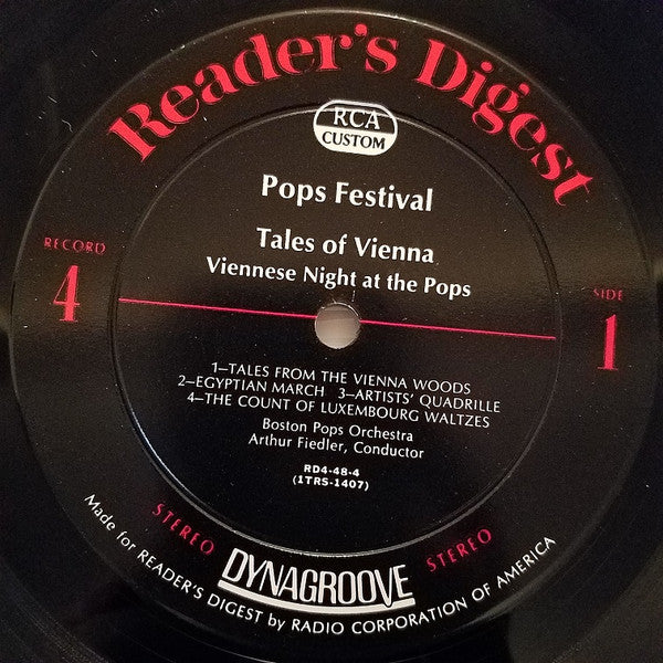 Arthur Fiedler - Pops Festival | Excellent (EX) Excellent (EX)-Classic Vinyl Record