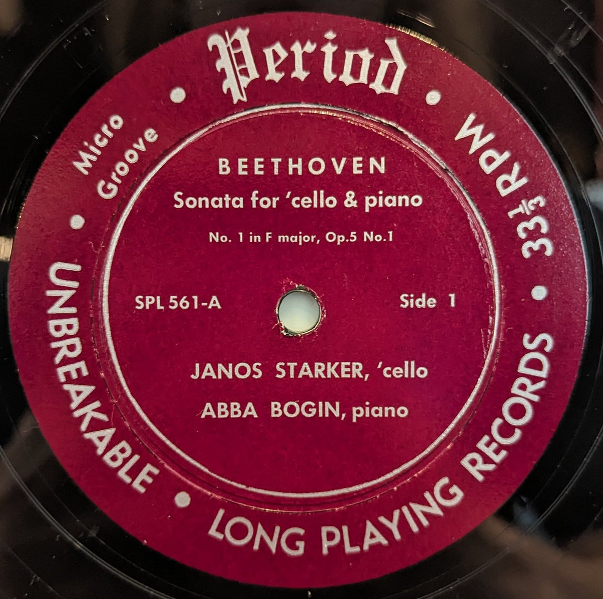 Ludwig van Beethoven - Cello Sonatas Volume 1 | Excellent (EX) Near Mint (NM)-Classic Vinyl Record