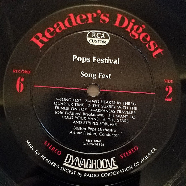 Arthur Fiedler - Pops Festival | Excellent (EX) Excellent (EX)-Classic Vinyl Record