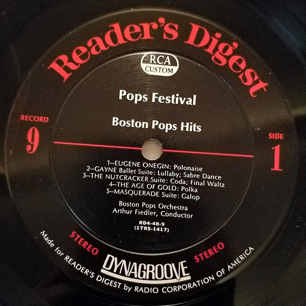 Arthur Fiedler - Pops Festival | Excellent (EX) Excellent (EX)-Classic Vinyl Record