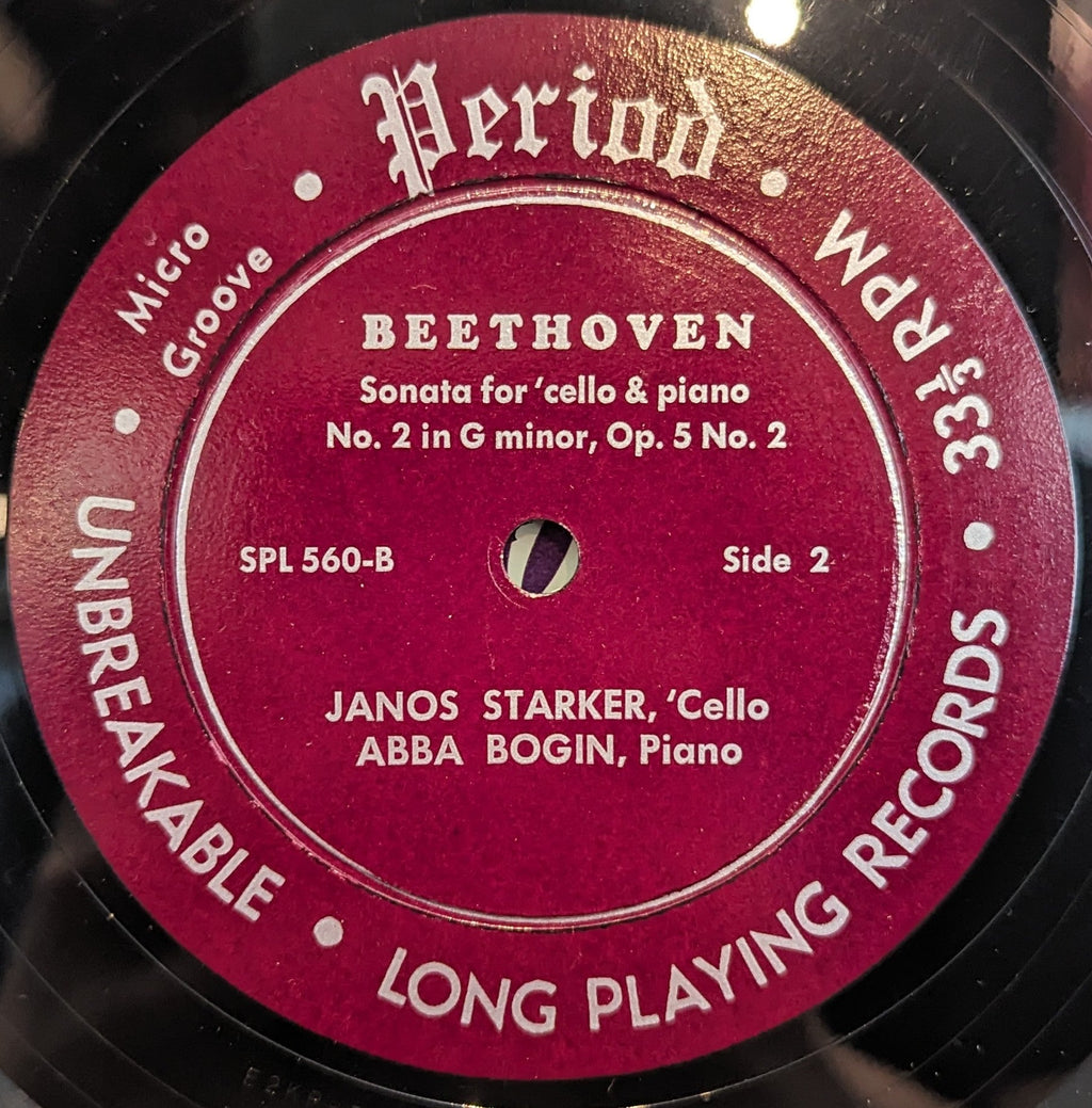 Ludwig van Beethoven - Sonatas For 'Cello and Piano | Excellent (EX) Near Mint (NM)-Classic Vinyl Record