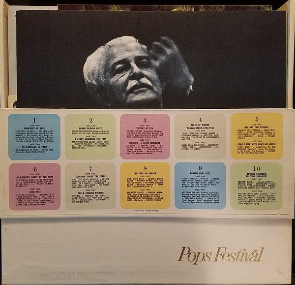 Arthur Fiedler - Pops Festival | Excellent (EX) Excellent (EX)-Classic Vinyl Record