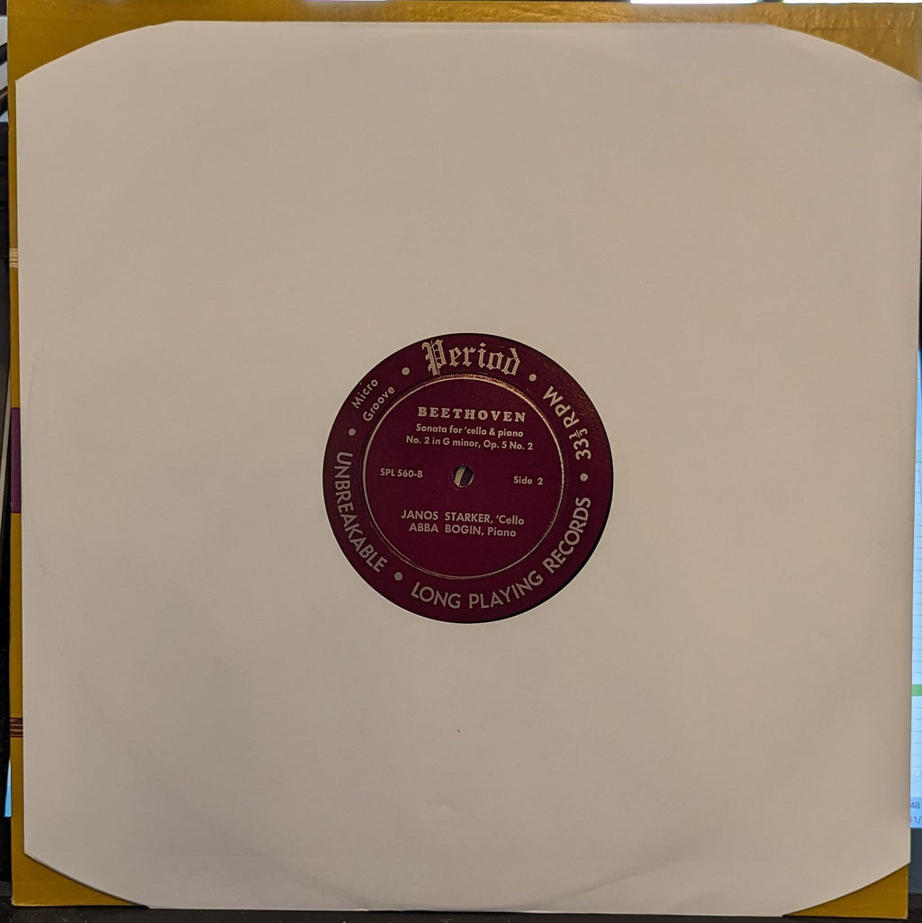 Ludwig van Beethoven - Sonatas For 'Cello and Piano | Excellent (EX) Near Mint (NM)-Classic Vinyl Record