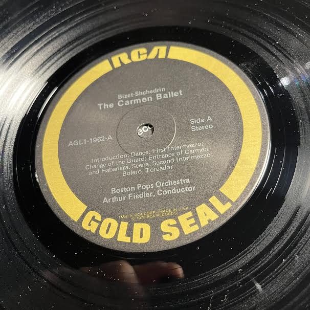 Arthur Fiedler - The Carmen Ballet (VINYL) | Near Mint- (NM-) Excellent+ (EX+)-Classic Vinyl Record