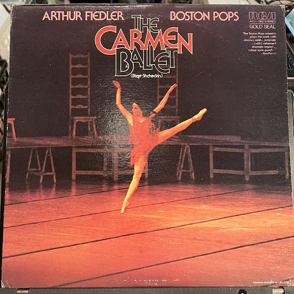 Arthur Fiedler - The Carmen Ballet (VINYL) | Near Mint- (NM-) Excellent+ (EX+)-Classic Vinyl Record