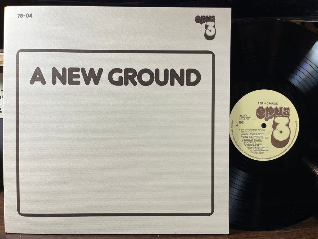 A New Ground - A New Ground (VINYL) | Near Mint (NM) Near Mint (NM)-Classic Vinyl Record