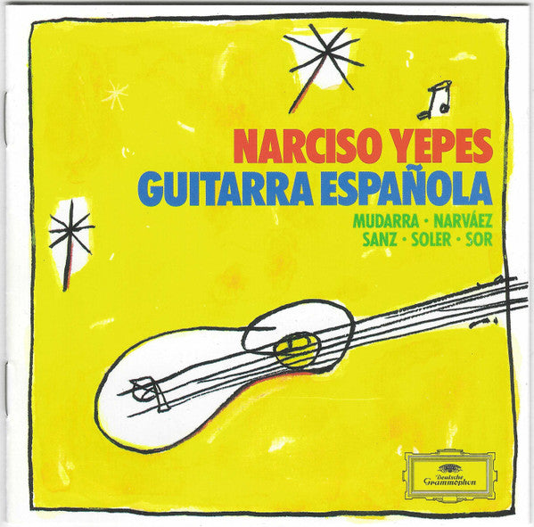 Narciso Yepes - Guitarra Española (CD) | Near Mint (NM) Near Mint (NM)-Classic Vinyl Record