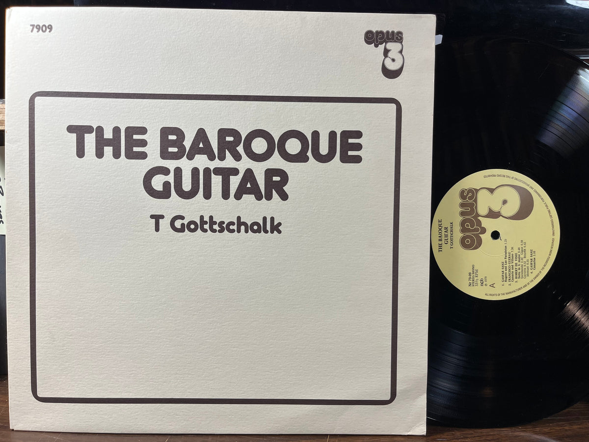 Tony Gottschalk - The Baroque Guitar (VINYL) | Near Mint (NM) Excellent+ (EX+)-Classic Vinyl Record
