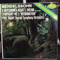 Felix Mendelssohn-Bartholdy : Paul Paray, Detroit - A Midsummer Night's Dream, Incidental Music; Symphony No. 5 "Reformation" (VINYL) | Near Mint (NM or M-)-Classic Vinyl Record