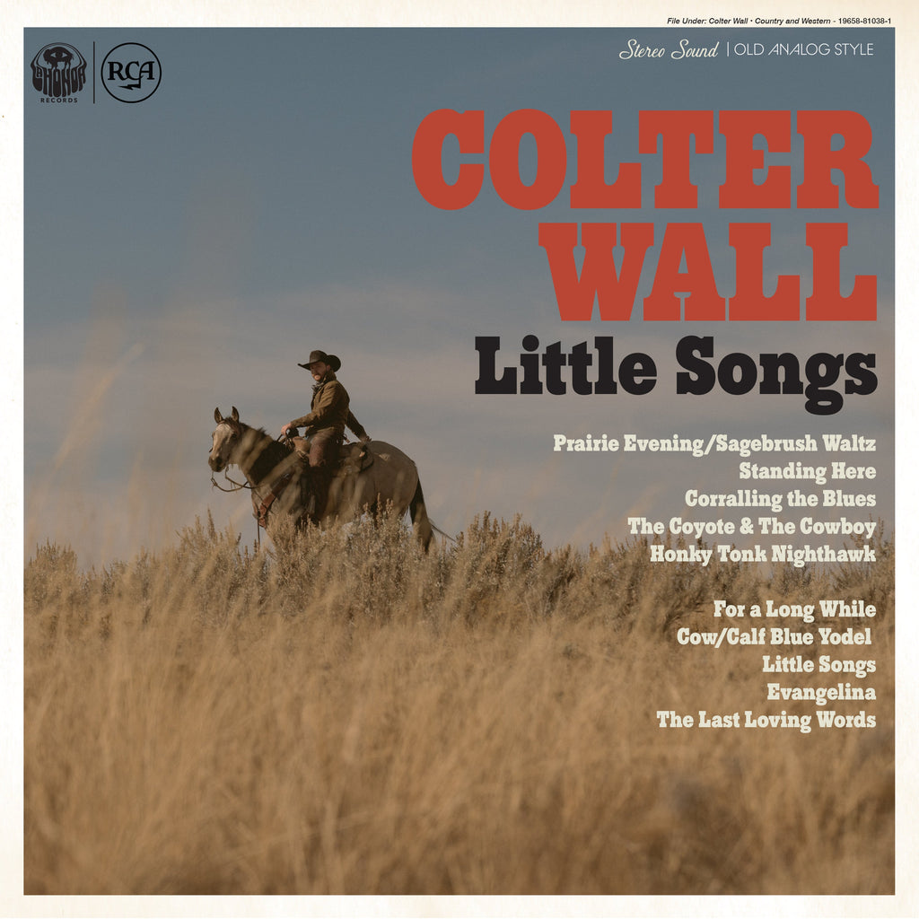 Colter Wall - Little Songs (VINYL) |-Classic Vinyl Record