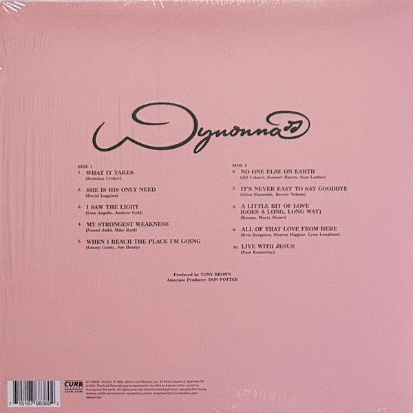 Wynonna - Wynonna (BABY PINK VINYL) | Mint (M) Mint (M)-Classic Vinyl Record