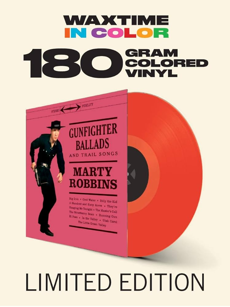 Gunfighter Ballads And Trail Songs (RED VINYL) | Mint (M) Mint (M)-Classic Vinyl Record
