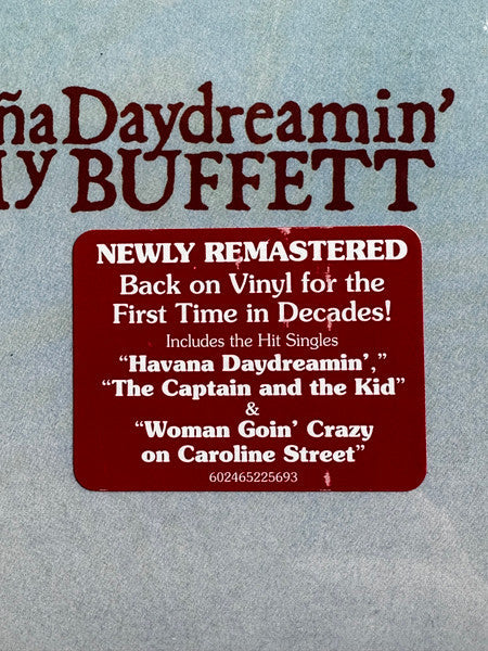 Jimmy Buffett - Havaña Daydreamin' (VINYL) | Mint (M) Mint (M)-Classic Vinyl Record