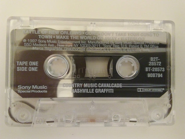 Various - Nashville Graffiti (2X CASSETTE) | Mint (M) Mint (M)-Classic Vinyl Record