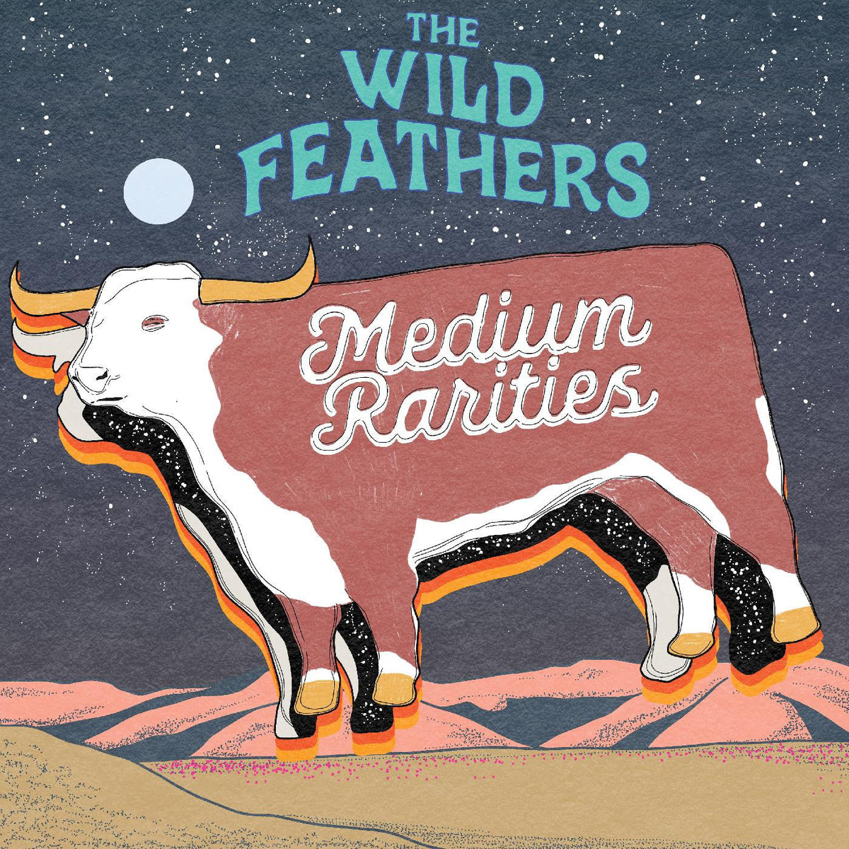 The Wild Feathers - Medium Rarities (MEDIUM RARE "MEAT" VINYL) | Mint (M) Mint (M)-Classic Vinyl Record