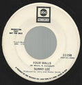 Sunny Lee - Four Walls / The Man They Sweep Up Off The Floor (7" VINYL) | Excellent+ (EX+) Excellent (EX)-Classic Vinyl Record