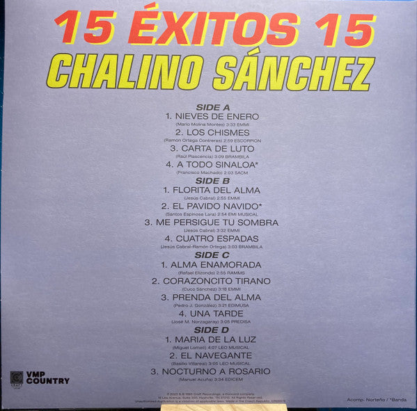 15 Éxitos 15 | Mint (M) Mint (M)-Classic Vinyl Record